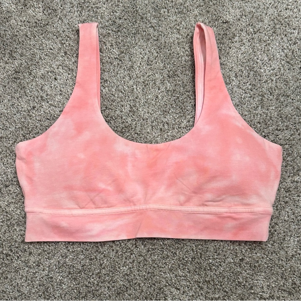 NWOT Aerie Pink Tie-Dye Sports Bra